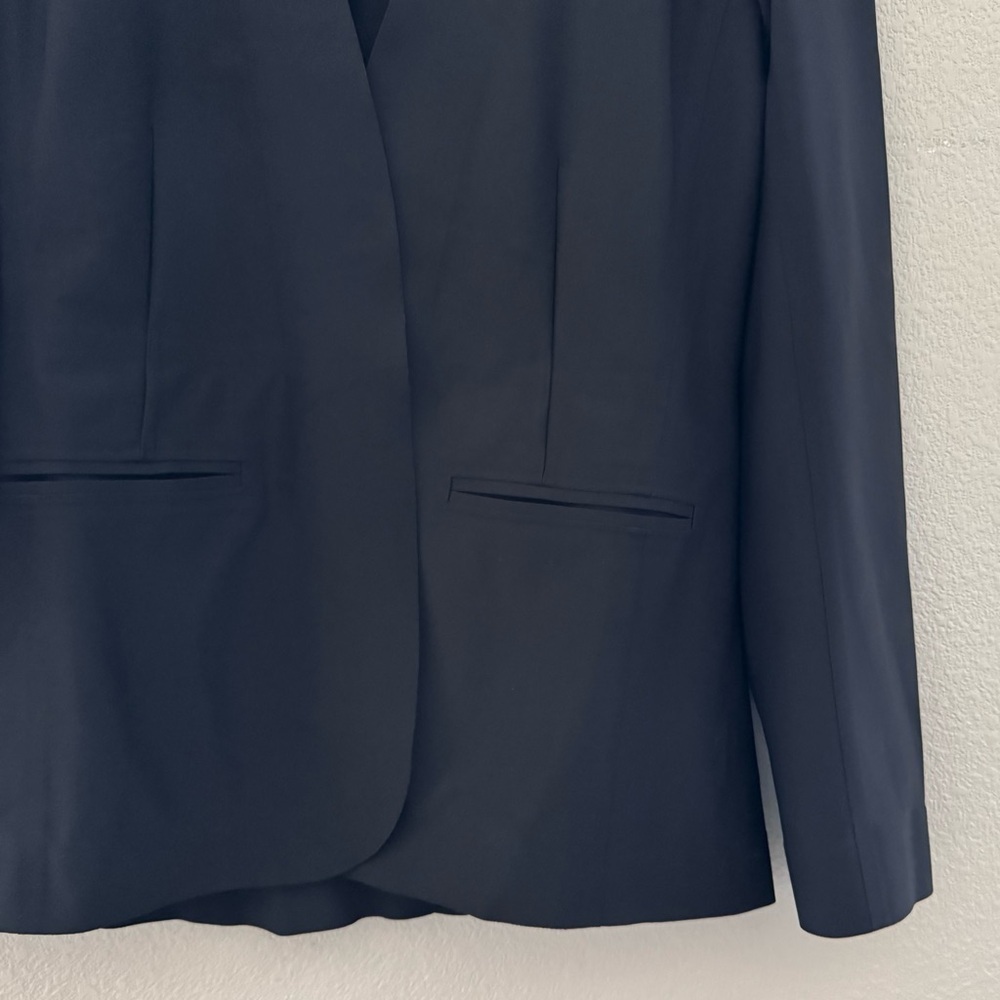 Athleta Avenue Blazer Jacket Black Packable UPF50+ Business Classic Work 6 - Picture 11 of 16